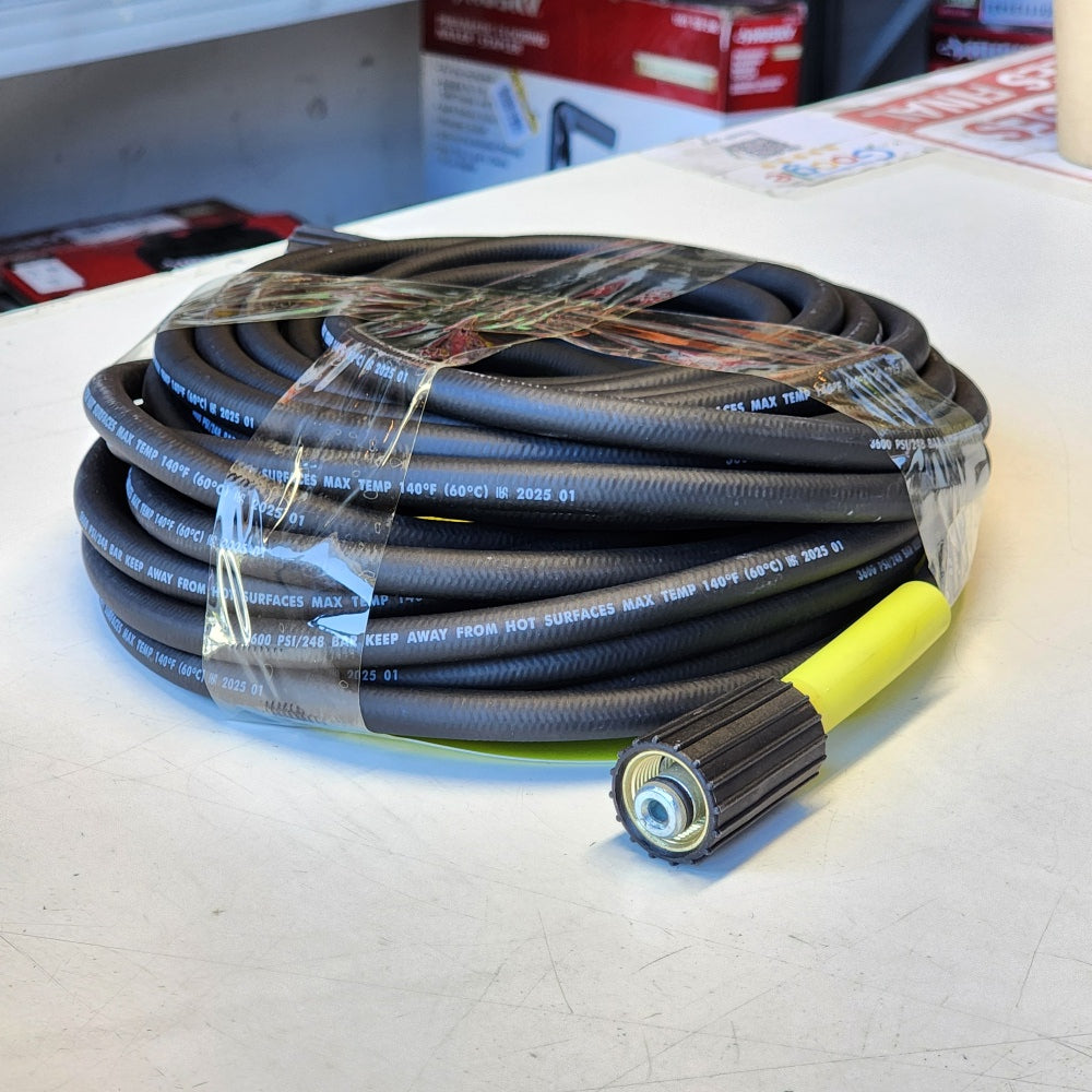 1/4in. X 50ft.3600 PSI Flexible Pressure Washer Hose 1/4in. X 50ft.3600 PSI Flexible Pressure Washer Hose